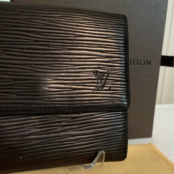 Louis Vuitton Elise Wallet Epi Leather Black - Picture 2 of 8